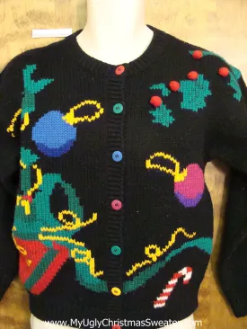 Abstract Art Awful Ugly Festive Xmas Sweater