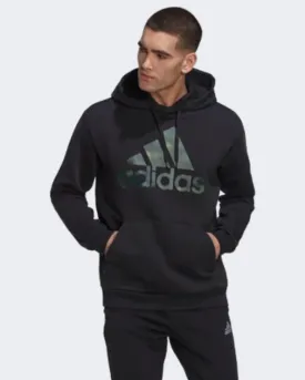 Adidas Essentials Camo Print French Men Sportswear Hoody Black Hl6933