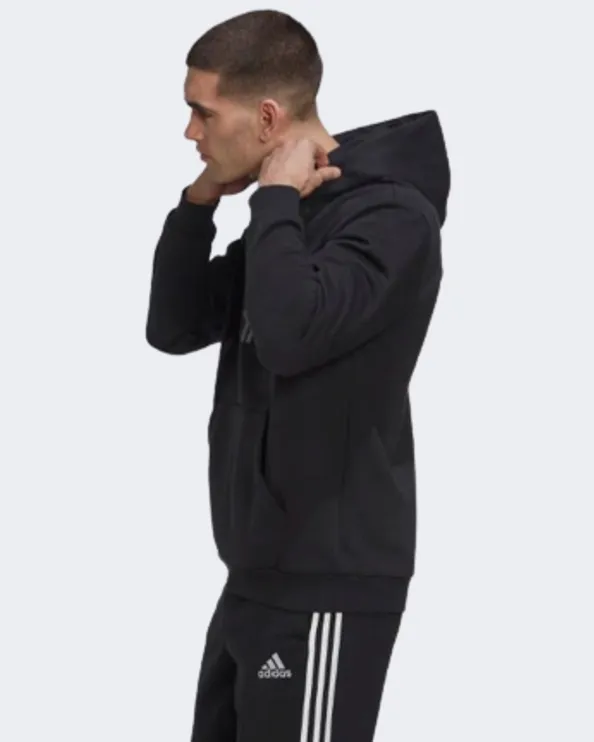 Adidas Essentials Camo Print French Men Sportswear Hoody Black Hl6933