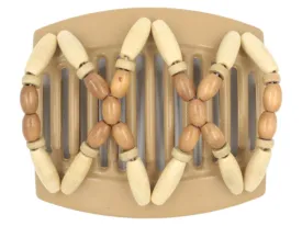 African Butterfly Thick Hair Comb - Beada Blonde 87