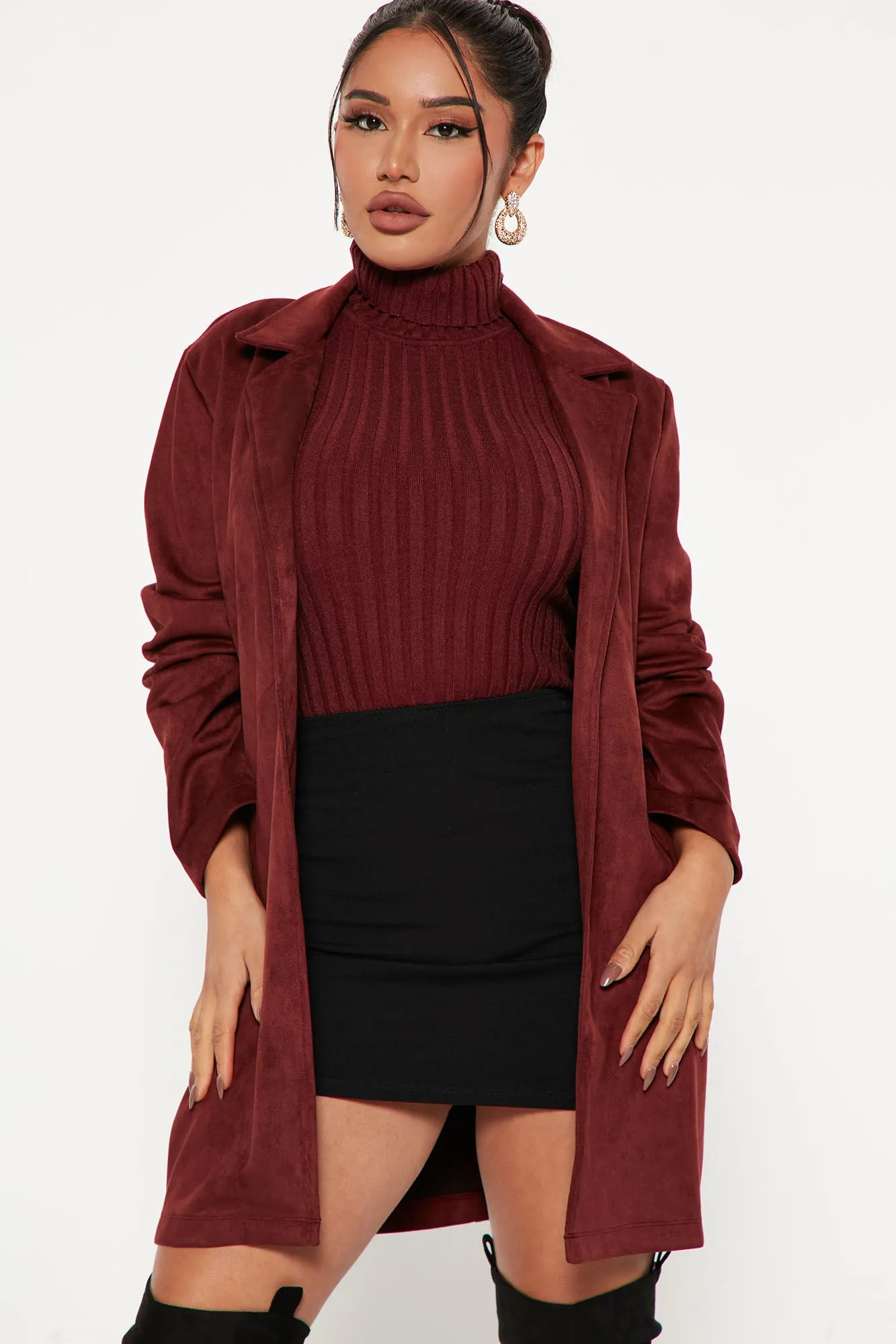 Best Of Me Coat - Brown
