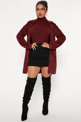 Best Of Me Coat - Brown