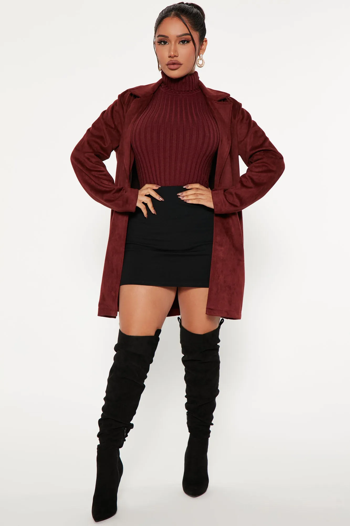Best Of Me Coat - Brown