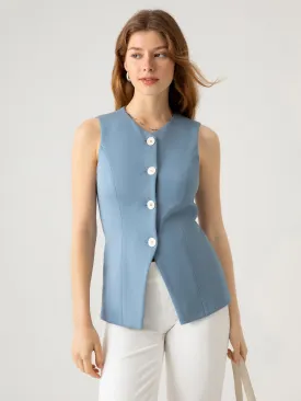 Button Down Vest