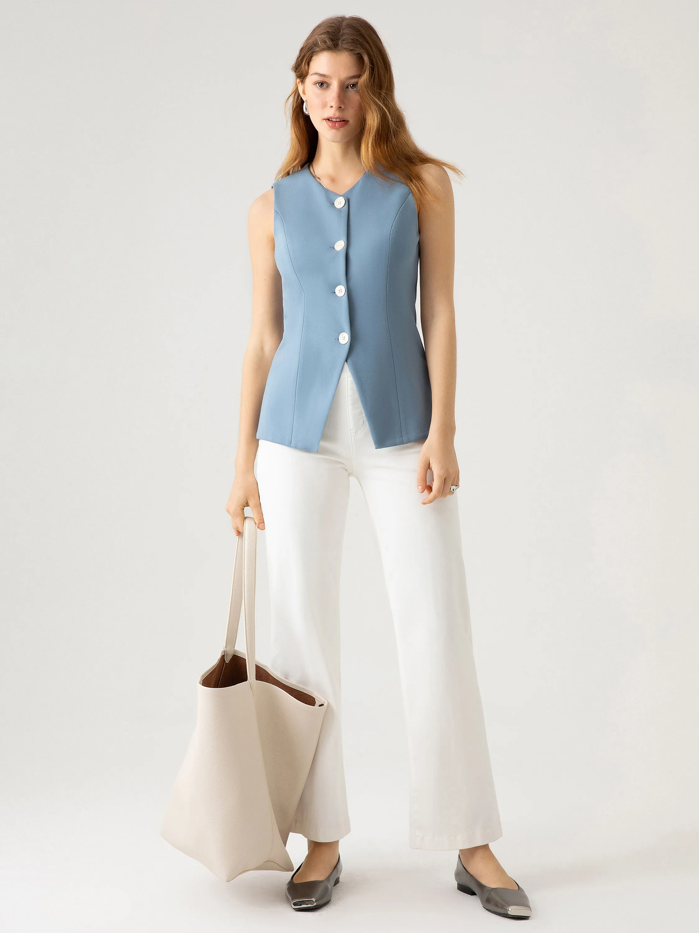 Button Down Vest
