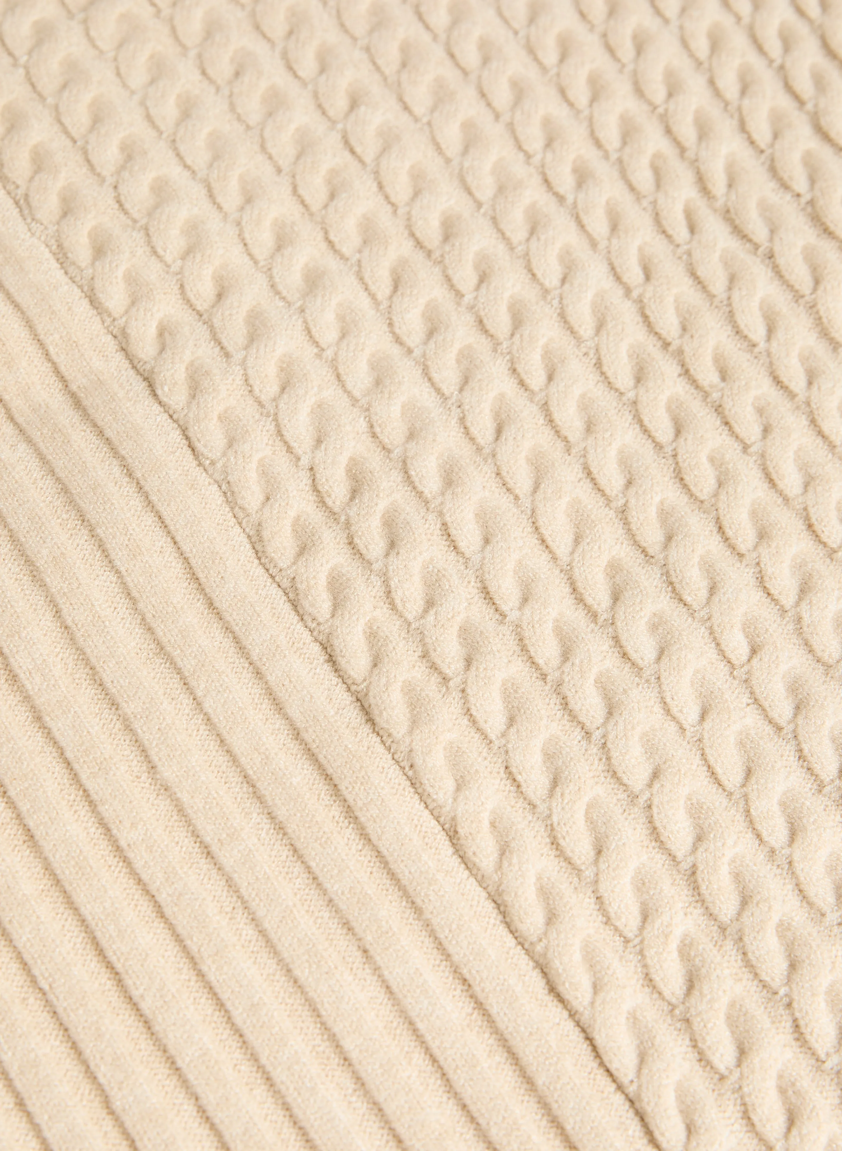 Cable & Rib Knit Sweater