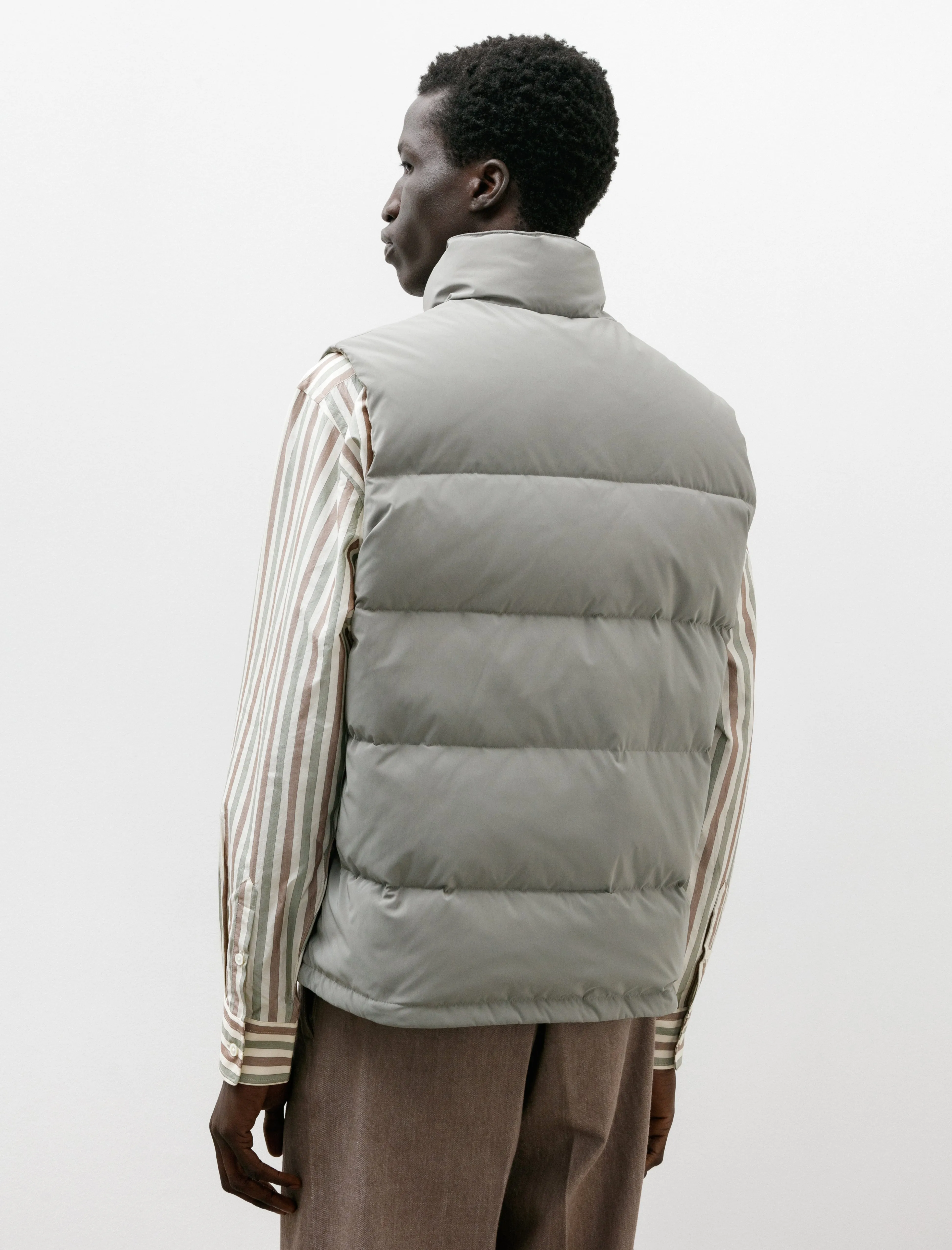 Down Vest Grey