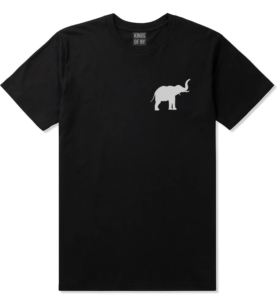 Elephant Animal Chest Mens T-Shirt