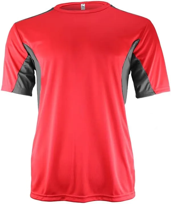 Epic Adult Color Block Performance Crew T-Shirt
