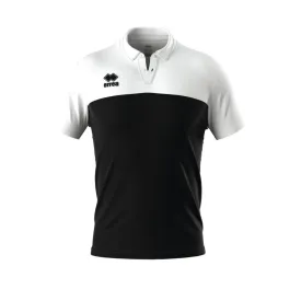 ERREA BOB POLO BLACK WHITE