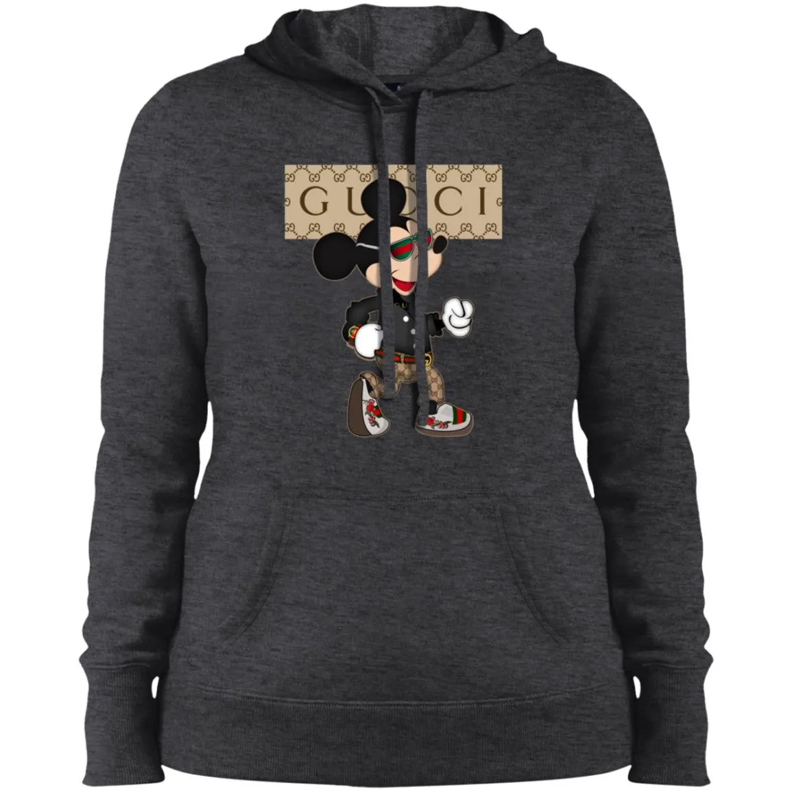 Gucci Shirt Mickey Mouse T-shirt Women Hooded Sweatshirt
