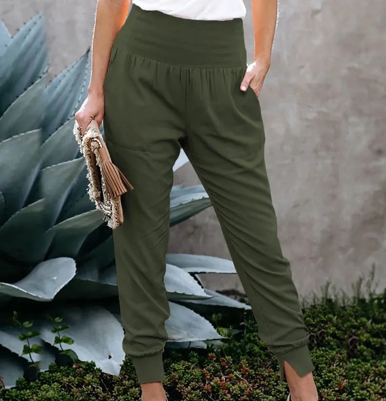 High Waist Stretchable Pants