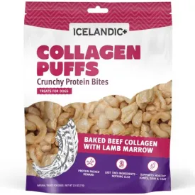 Icelandic  Collagen Puffs Dog Lamb Marrow 2.5 oz