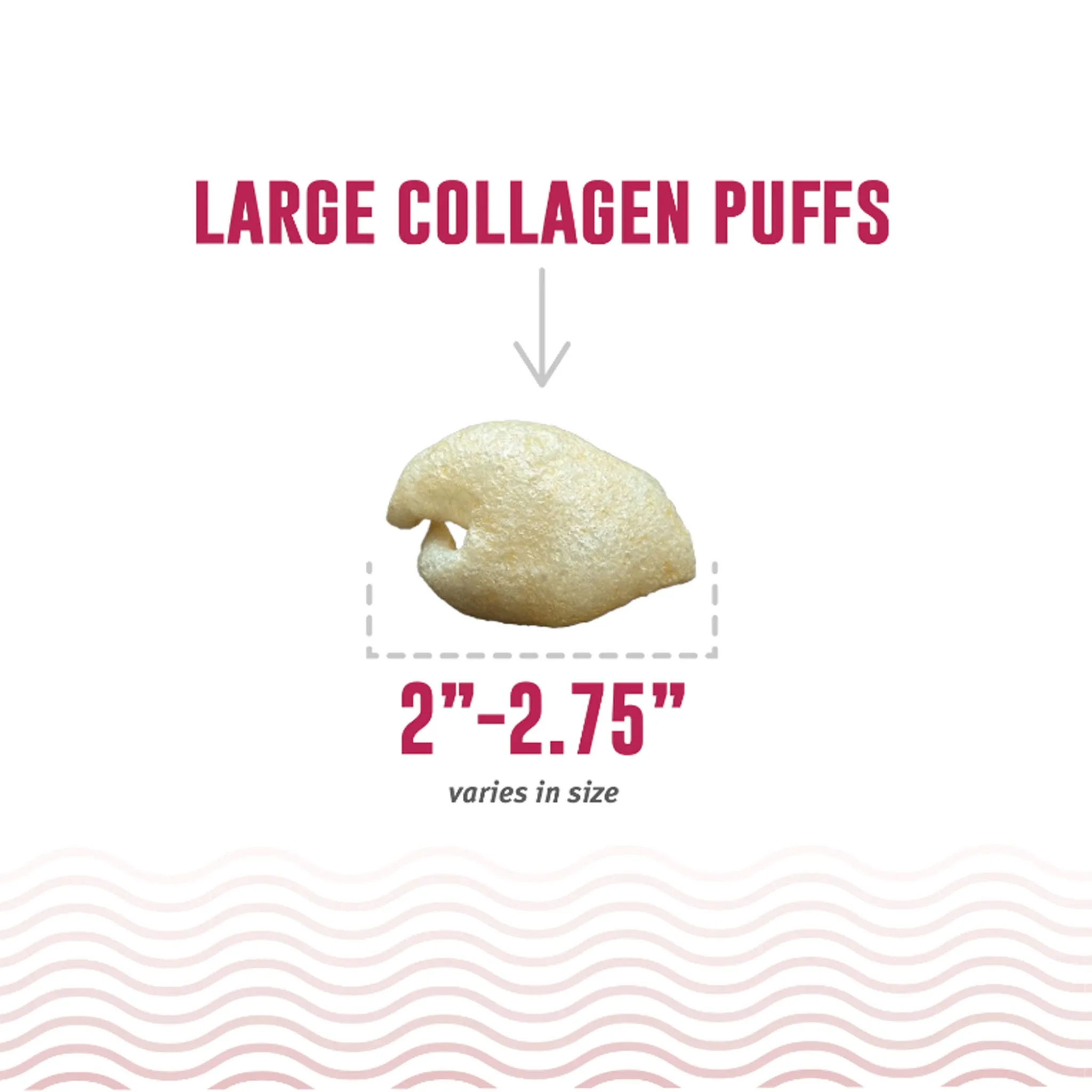 Icelandic  Collagen Puffs Dog Lamb Marrow 2.5 oz