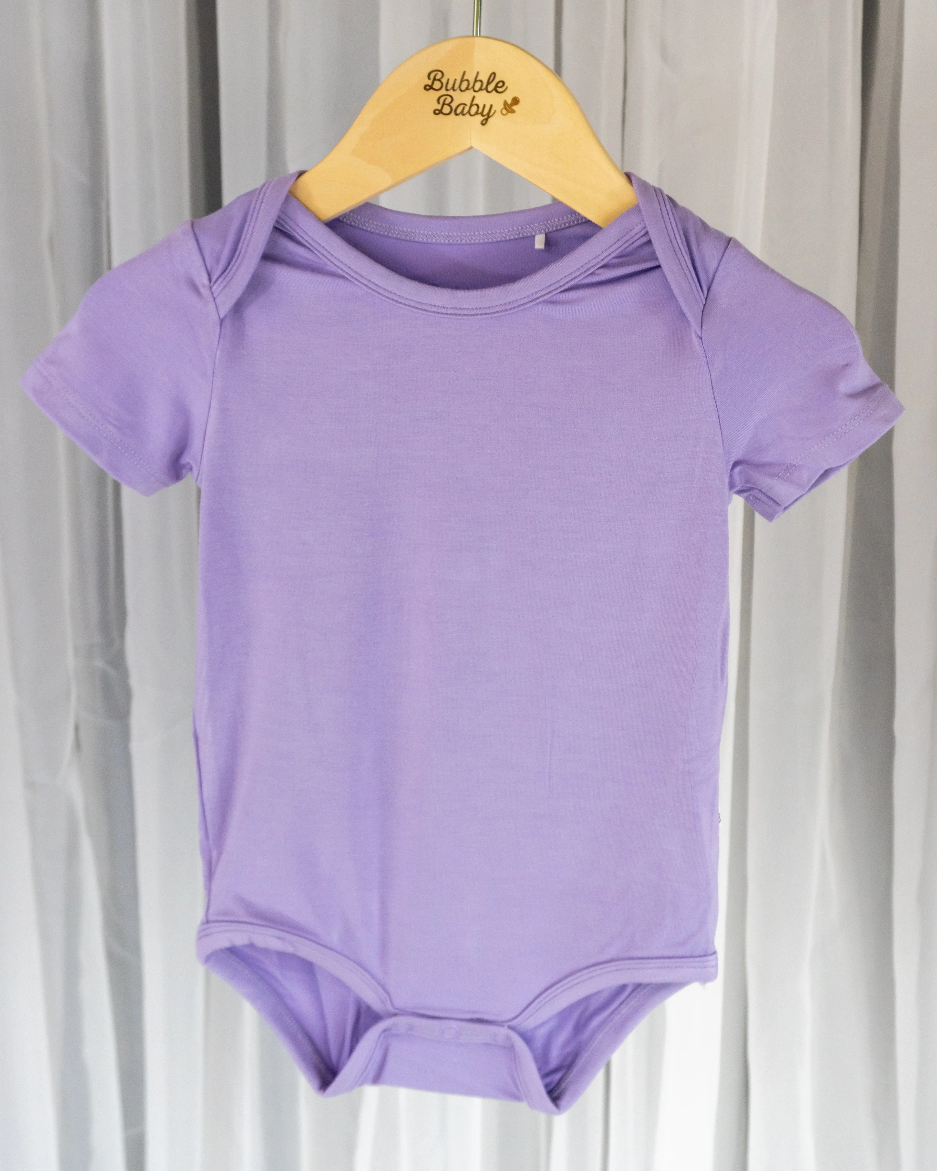 Lavender | Short Sleeve Bodysuit