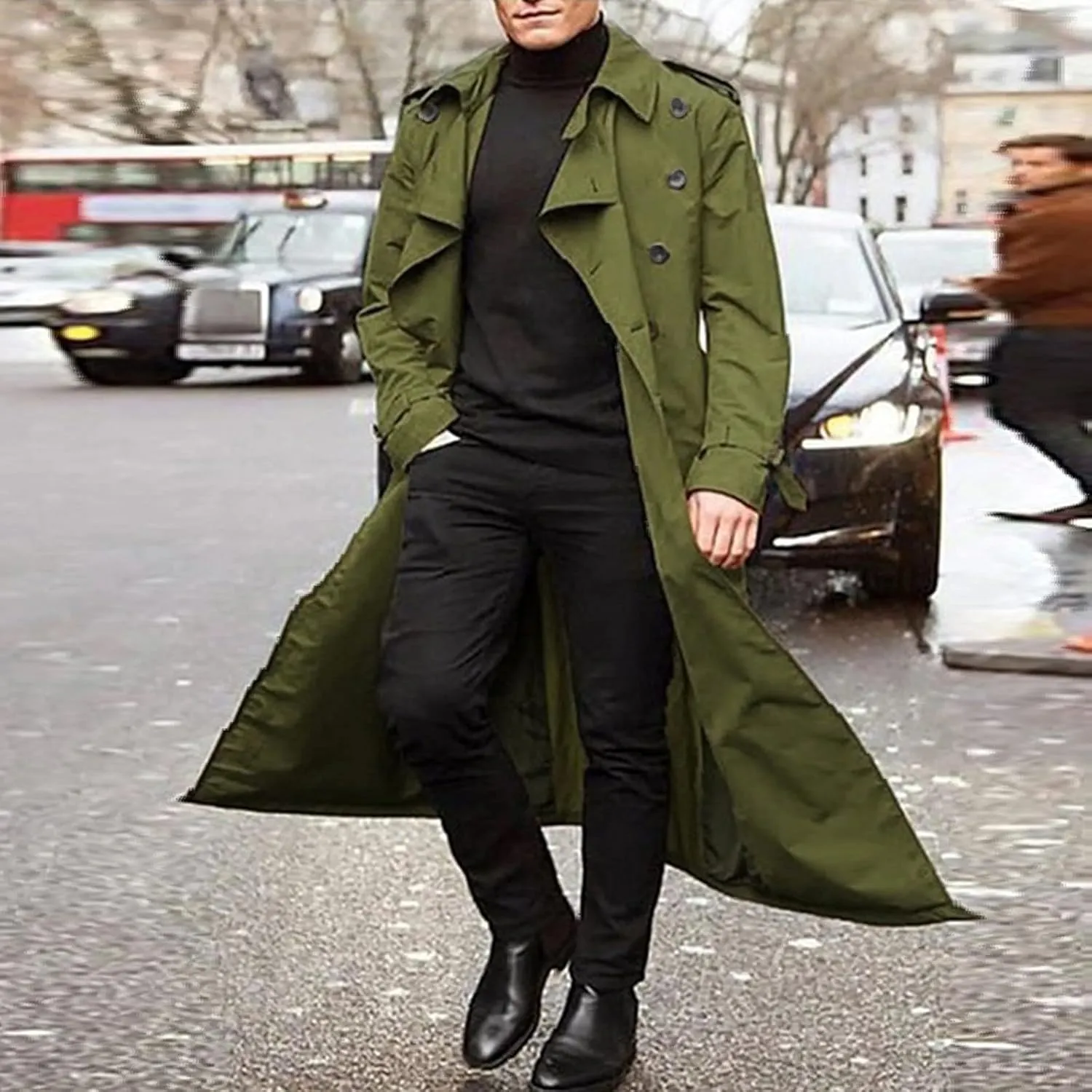 LCMTWX Winter Jackets for Men Jacket Stand Collar Knitted Splice Sweater Coat Casual Cardigan Stylish Outwear Winter