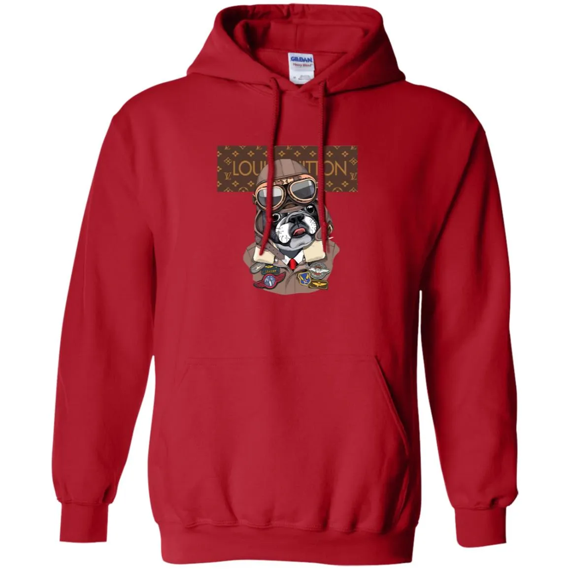 Louis Vuitton T-shirt Style Dogs T-shirt Pullover Hoodie Sweatshirt