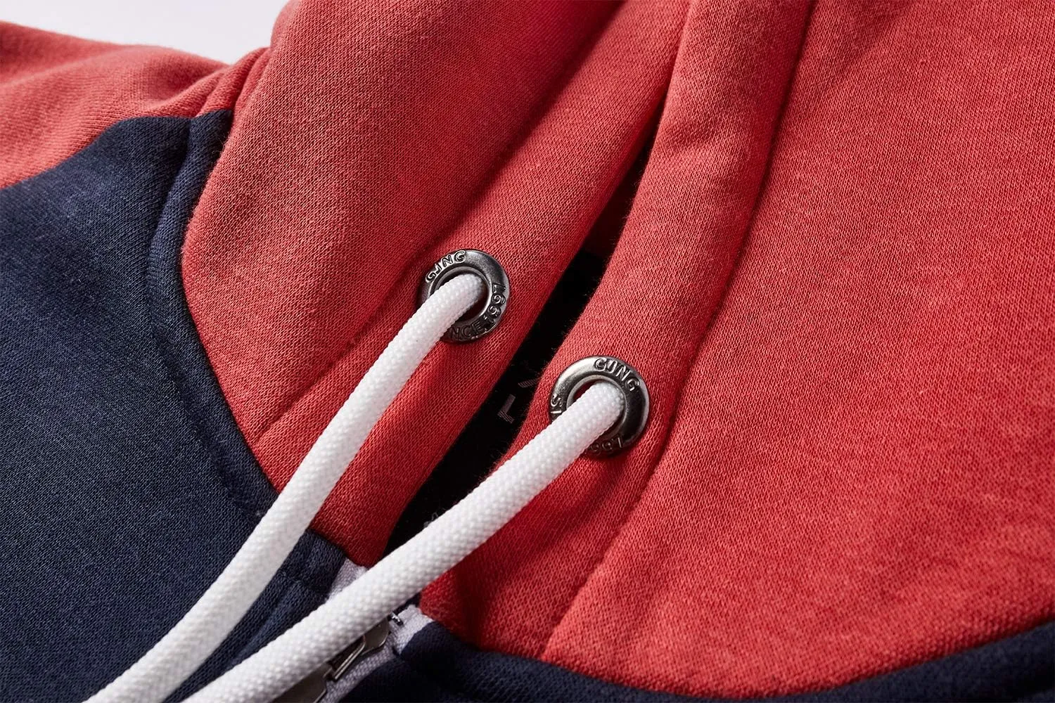 Men's Full Zip Fleece Hoodie zippered Color Block hooded slim Fit Long Sleeve Lightweight Sweatshirt