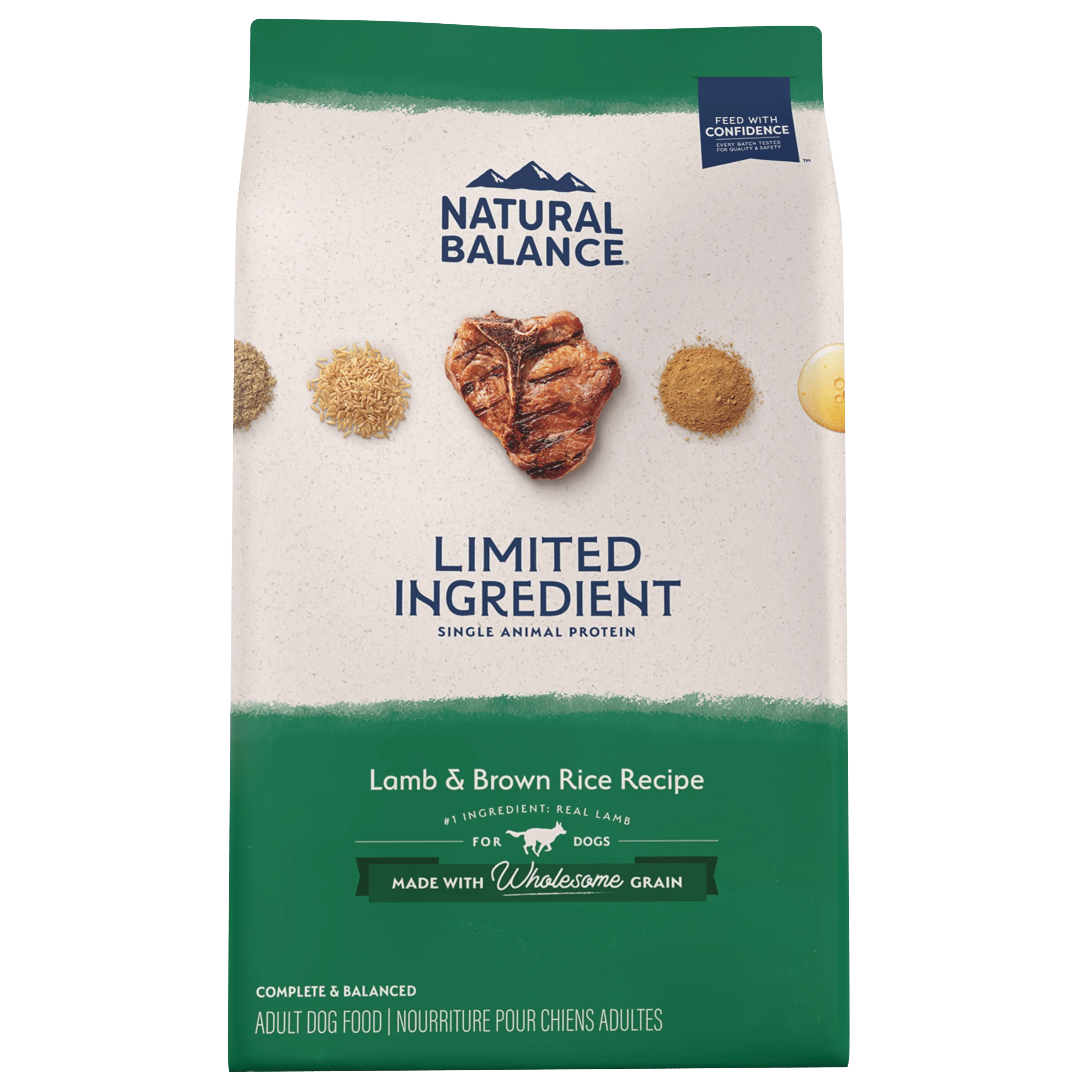 Natural Balance Limited Ingredient Lamb & Brown Rice Recipe Dry Dog Food