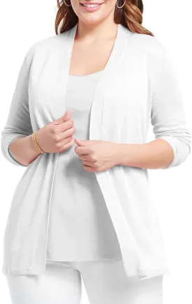 NIC ZOE Women's Lightweight Long BOC Cardigan
