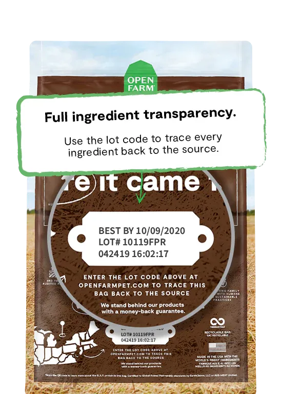 Open Farm - Pasture Raised Lamb & Ancient Grains - Dry Dog Food