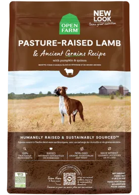 Open Farm - Pasture Raised Lamb & Ancient Grains - Dry Dog Food