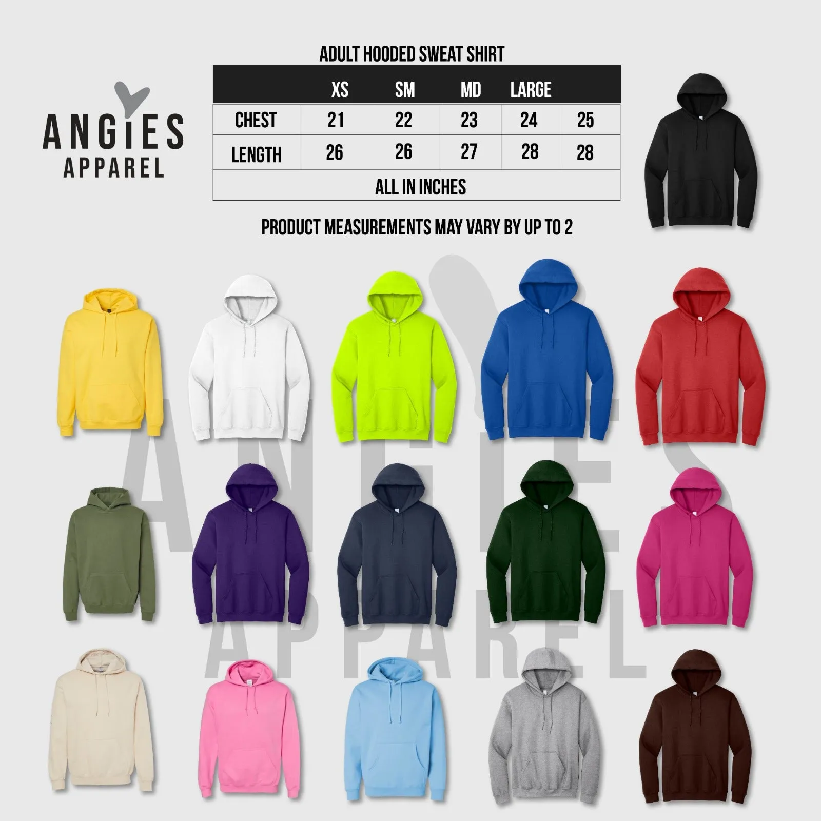 Quiero, Puedo y lo Haré Hoodie - Plus Size