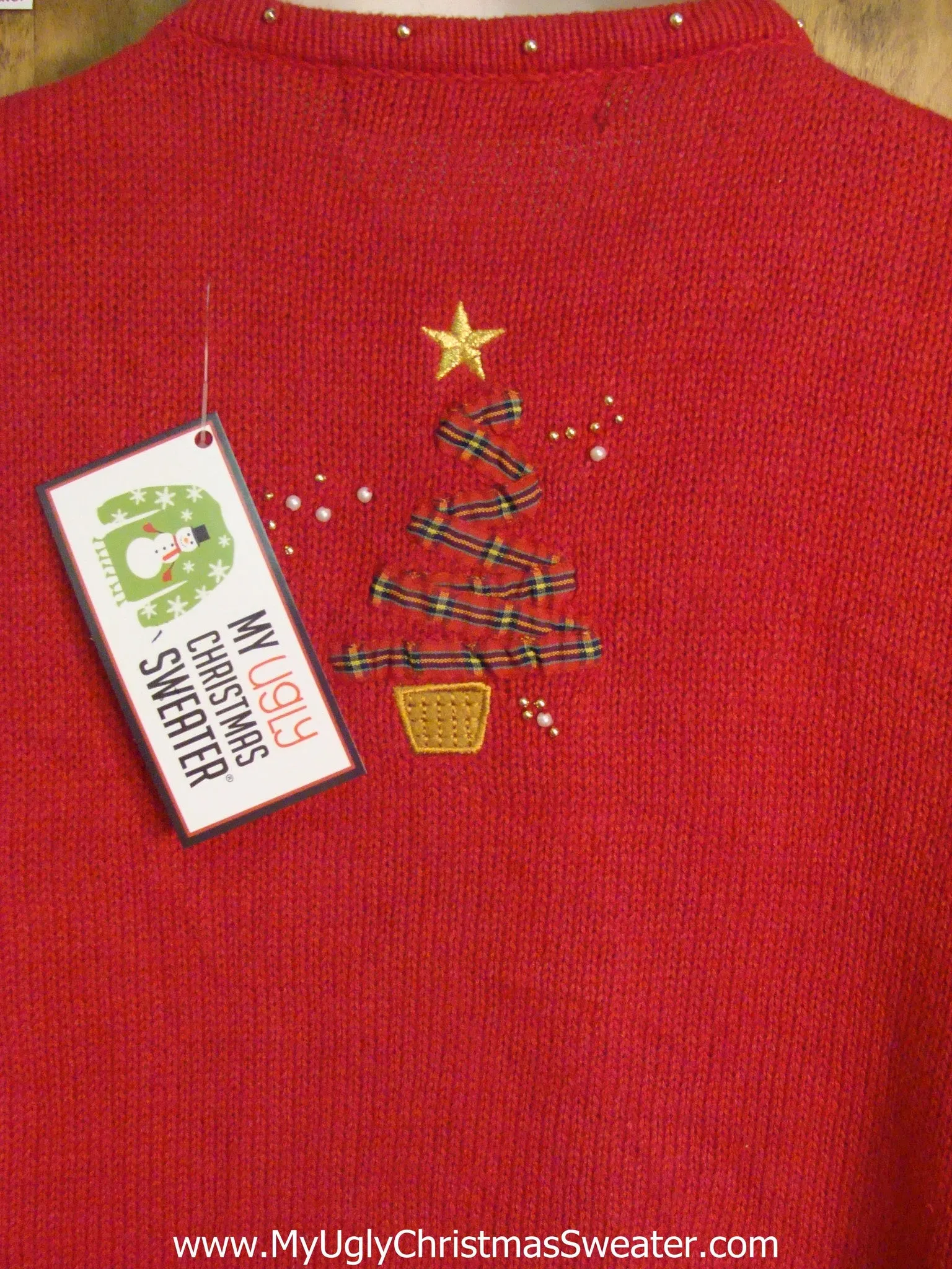 Ribbon Designs Cat Christmas Sweater