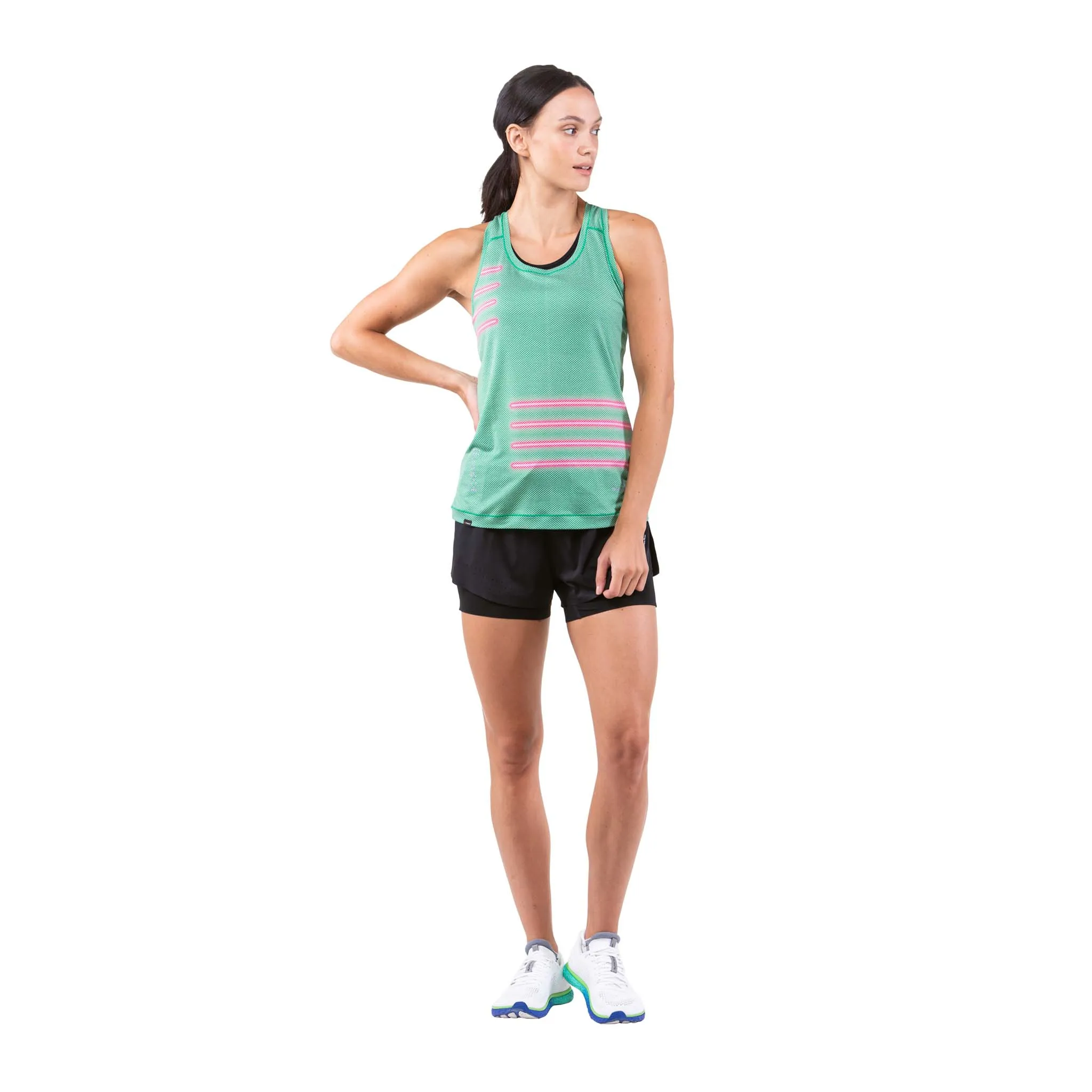 Ronhill | Women's Tech Golden Hour Vest - Bright Green Fast