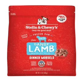 Stella & Chewy's Dog Raw Frozen Super Lamb Morsels 4 lbs.