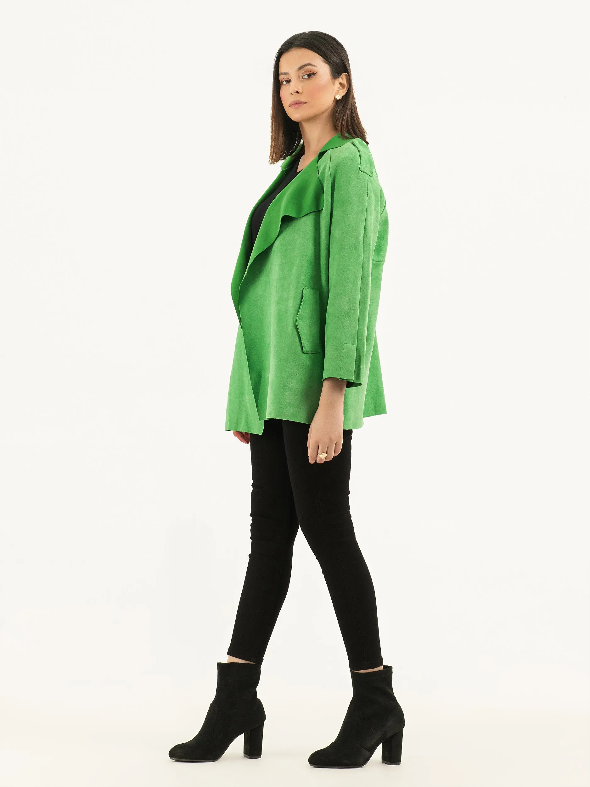 Suede Coat