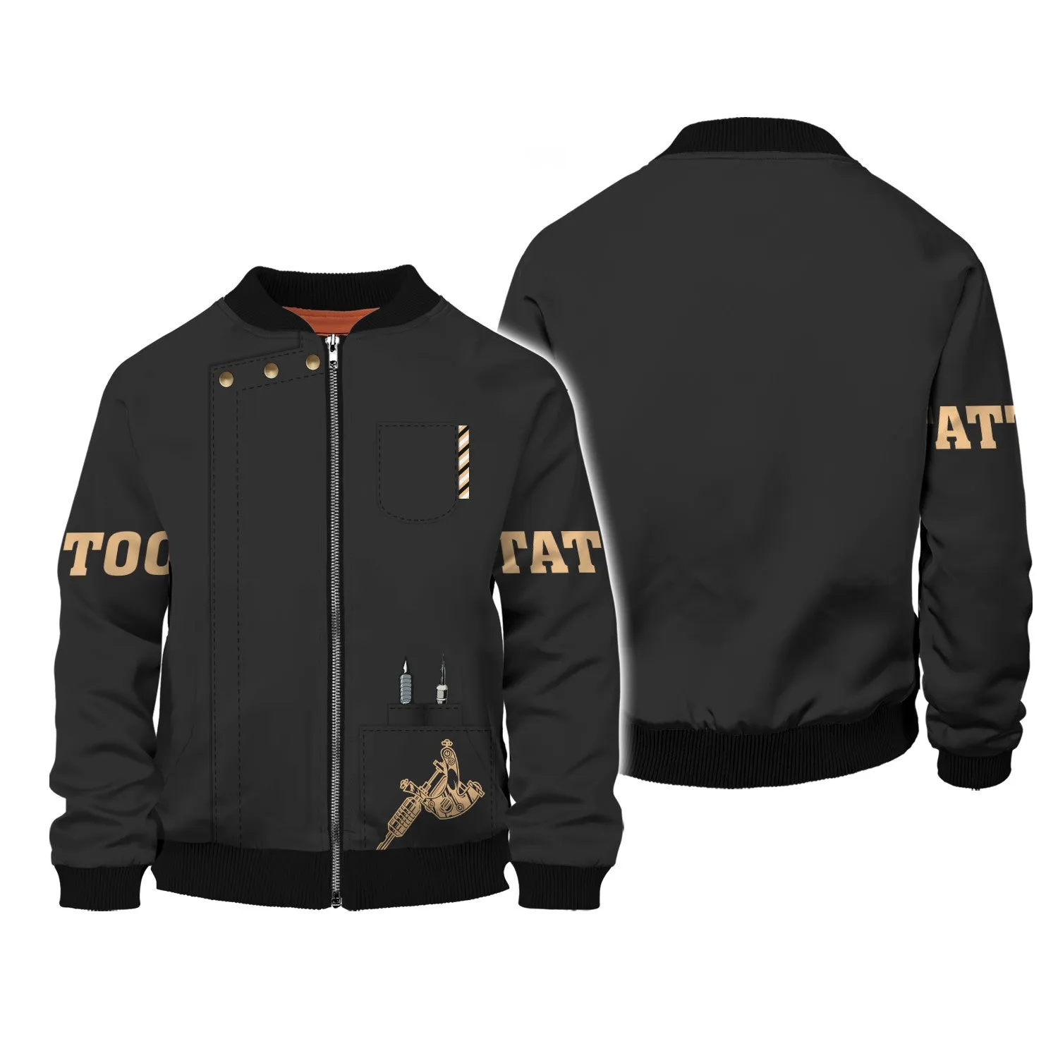 Tattoo Machine Personalized 3D Christmas Sweatshirt Classic Tattoo Uniform