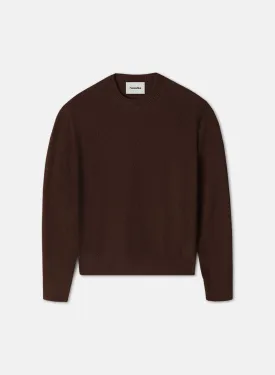 Virote - Fluffy Knit Sweater - Brown