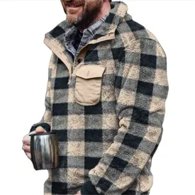 West Louis™ Winter Sherpa Fleece Teddy Sweater