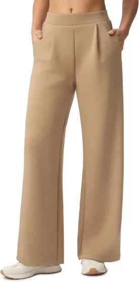 Wide Leg Pants for Women High Waist Relaxed Dress Pants with Pockets 30"