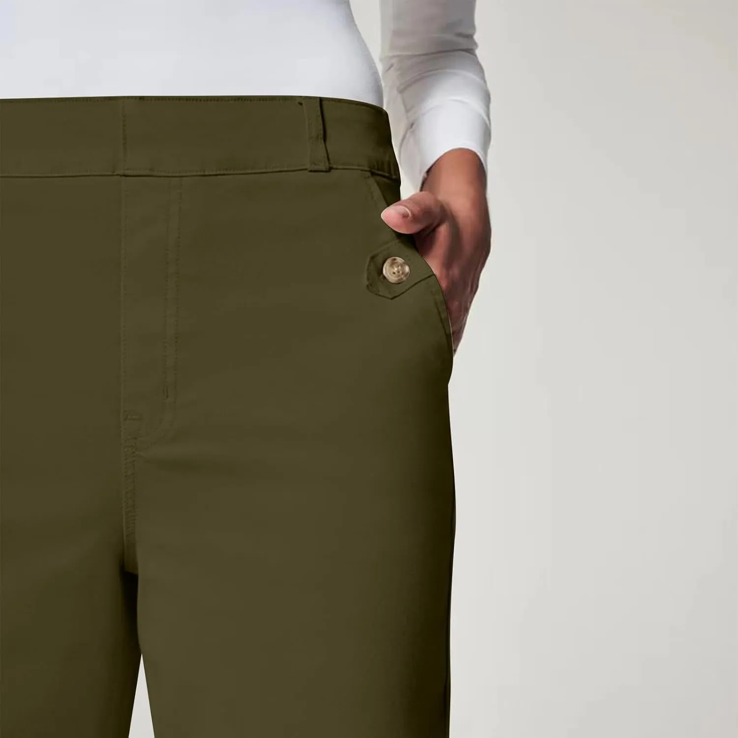 Womens Jeans Mid High Waisted Wide Leg Baggy Raw Hem Jeans Trendy Casual Denim Pants with Pockets Plus Size Trousers